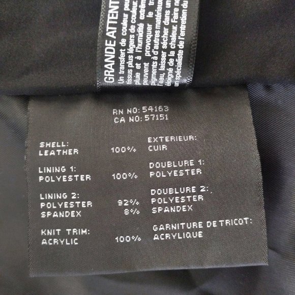 Marc New York Coral Pink Felix Knit Panel Moto Leather Jacket - Picture 13 of 16